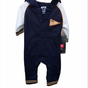 NWT navy STX Allstar hooded one piece